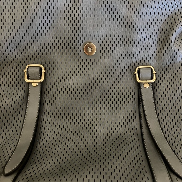 grey mini backpack - Picture 4 of 5